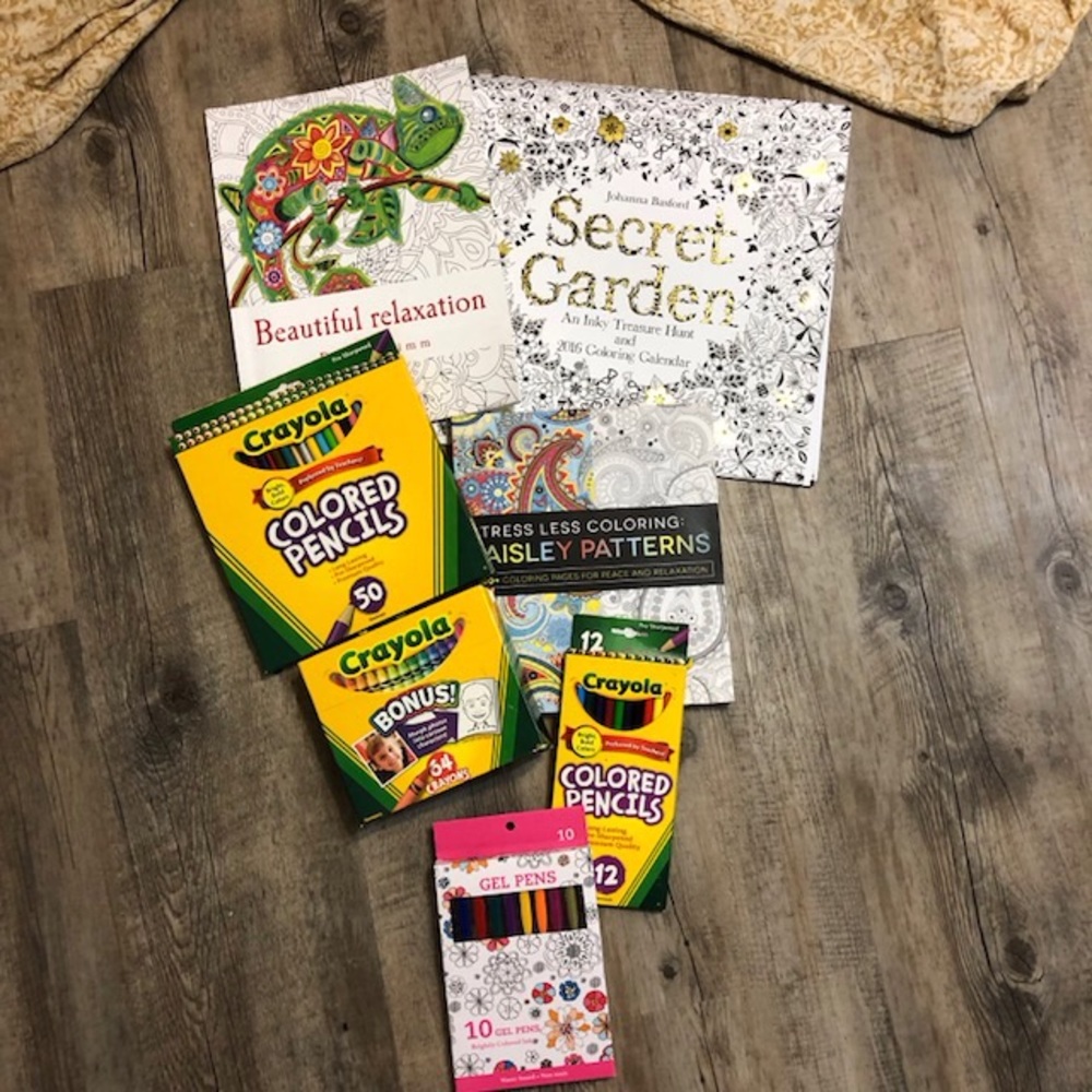 Adult coloring books